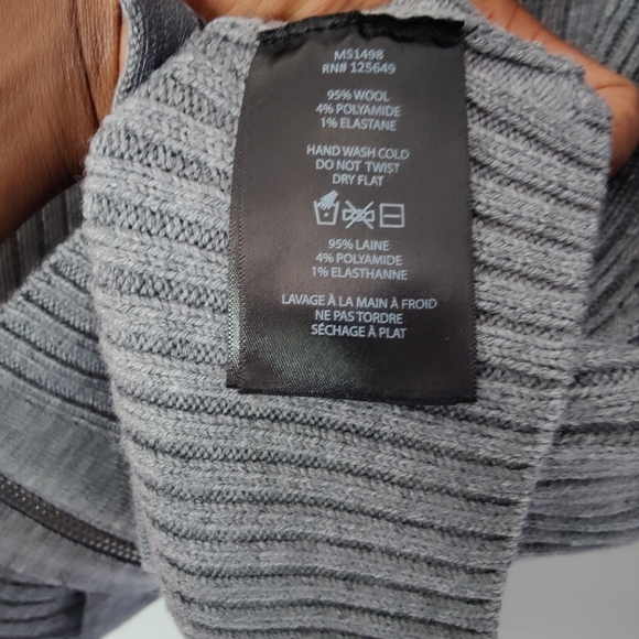 Aether Men's Full Zip Wool Sweater - Picture 5 of 8